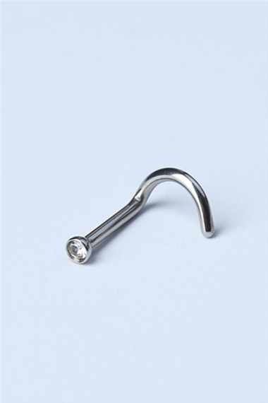 Hızma Taşlı (C Model) Silver Piercing