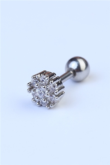 Kar Tanesi Silver Piercing