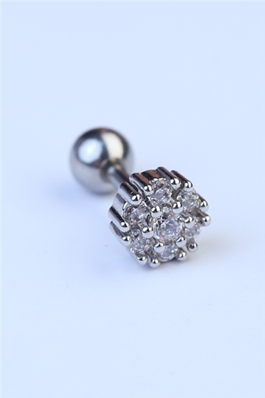 Kar Tanesi Silver Piercing