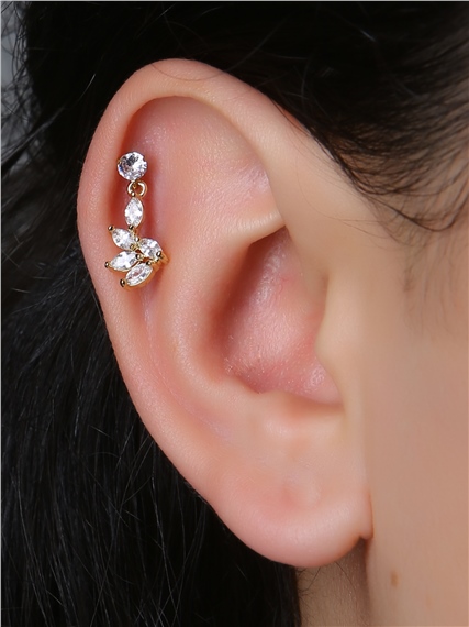 Kazayağı Gold Piercing