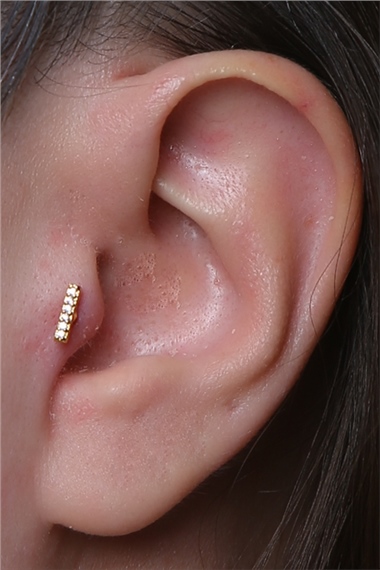 Line Baget Gold Piercing 