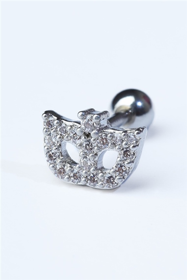 Maske Silver Piercing