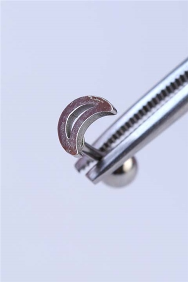 Midi Ay Gold Piercing