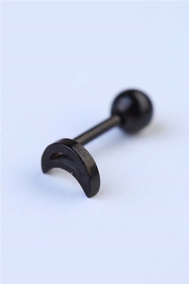 Midi Ay Siyah Piercing