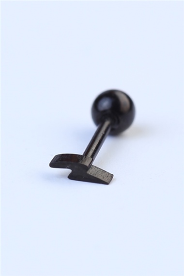 Midi Şimşek Siyah Piercing