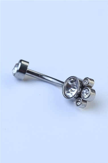 Pati Göbek Silver Piercing