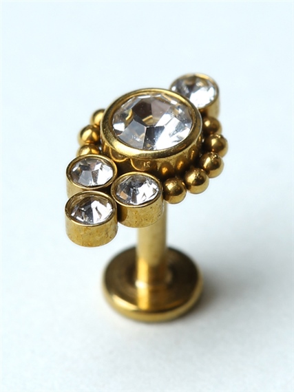 Retro Model Gold Piercing