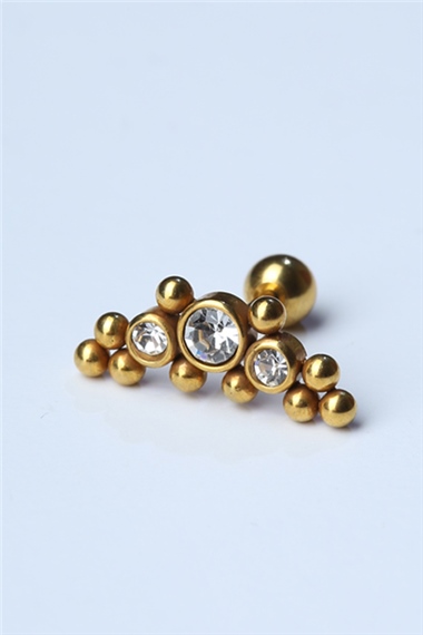 Retro Seri 1 Gold Piercing 