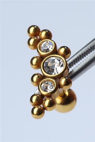 Retro Seri 1 Gold Piercing 