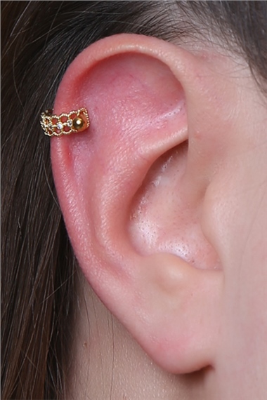 Sallantı Sepet Gold Piercing