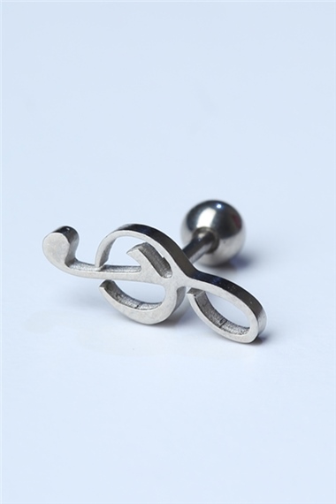 Sol Anahtarı Silver Piercing