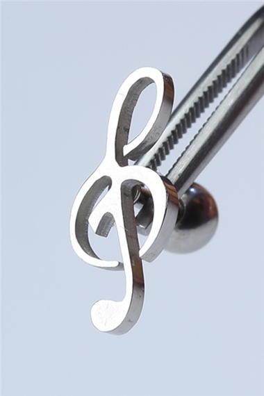 Sol Anahtarı Silver Piercing