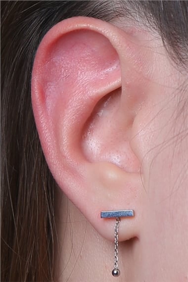 Sutün Sallantı Silver Piercing