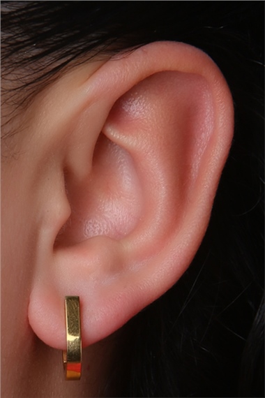 U Model (Küpe) Gold Piercing