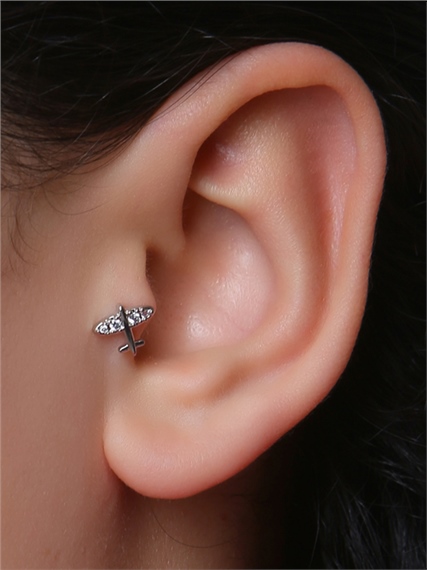 Uçak Model Silver Piercing