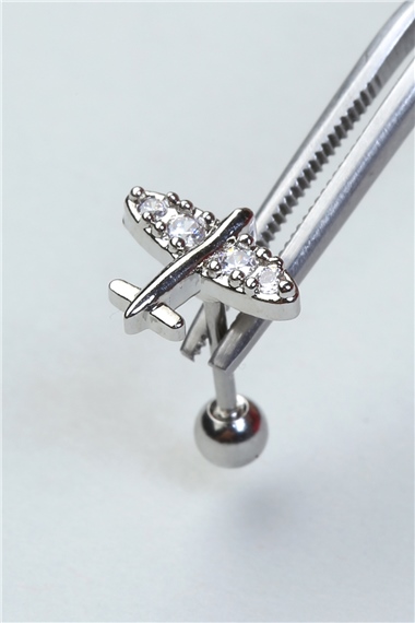 Uçak Model Silver Piercing