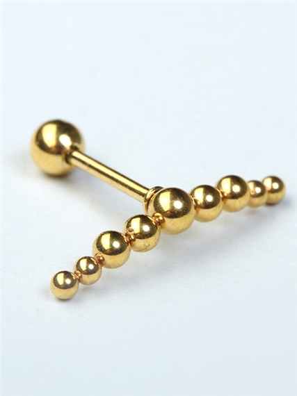 Uzun Ark Gold Piercing