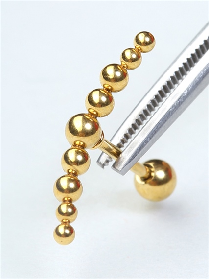 Uzun Ark Gold Piercing