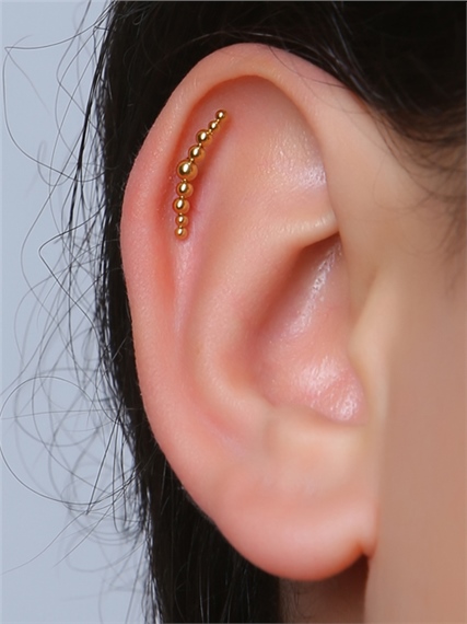 Uzun Ark Gold Piercing