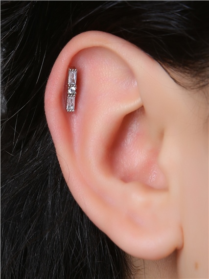 Uzun XL Baget Silver Piercing