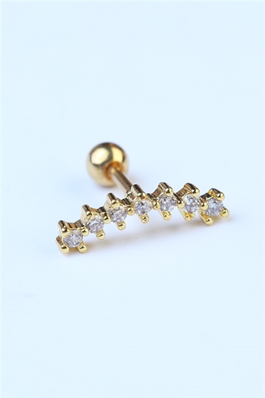Yedili Arc Gold Piercing