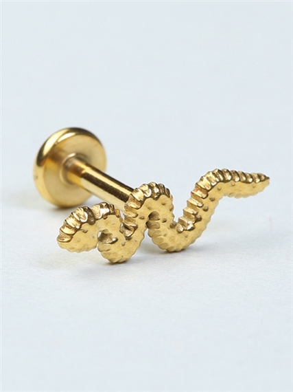 Yılan Model Gold Piercing