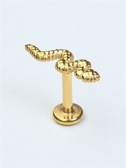 Yılan Model Gold Piercing