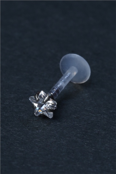 Yıldız Taş Labret Tedavi Piercing 