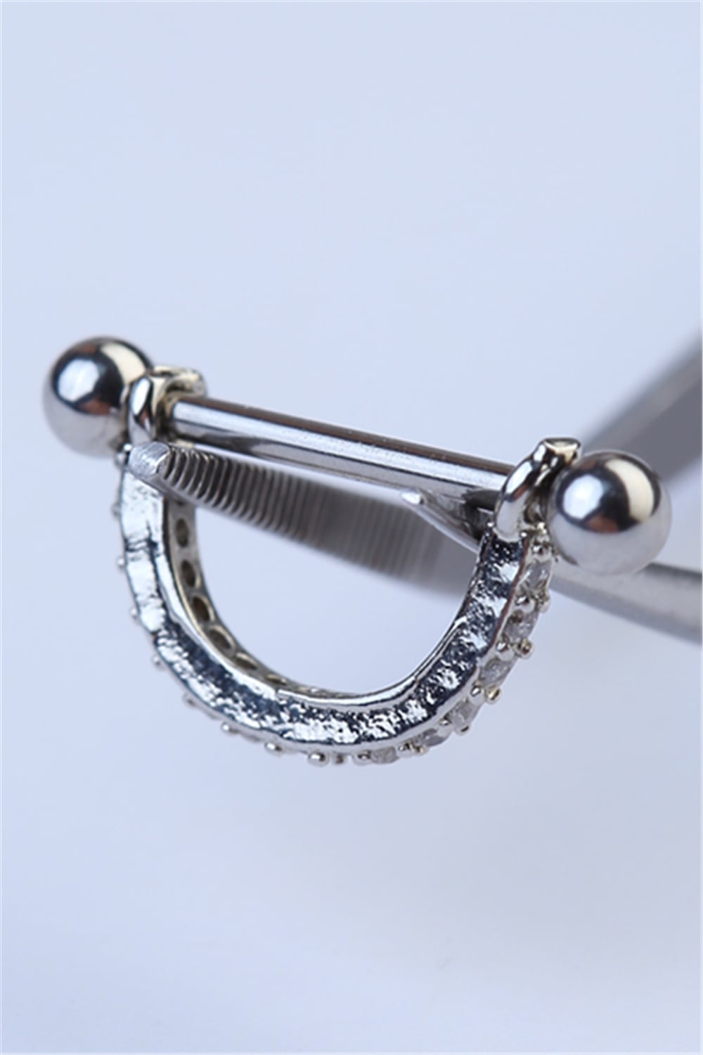 D Model Sallantı Silver Piercing