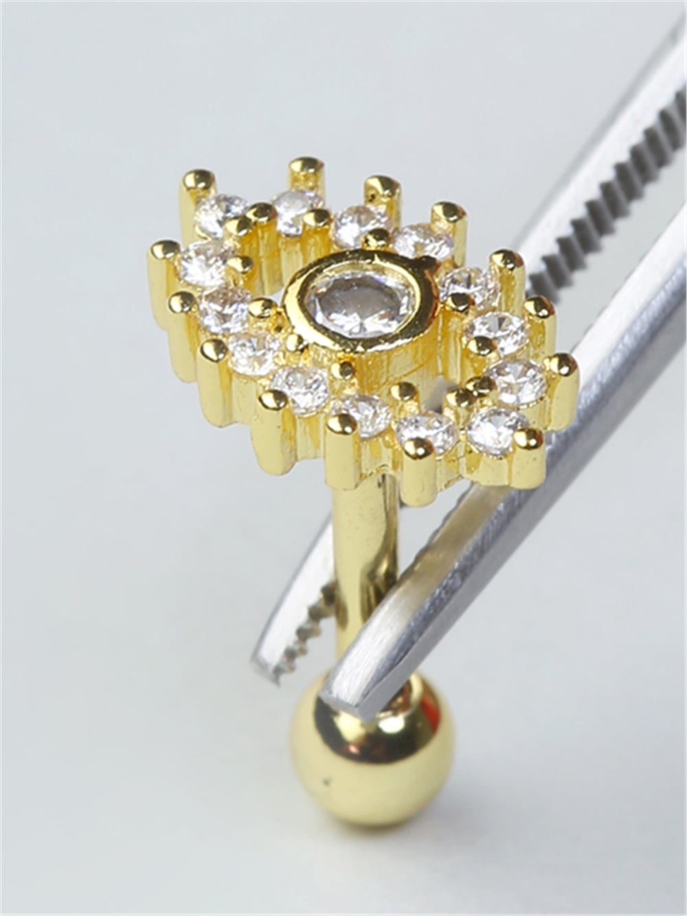 Devil Eye Model Gold Piercing