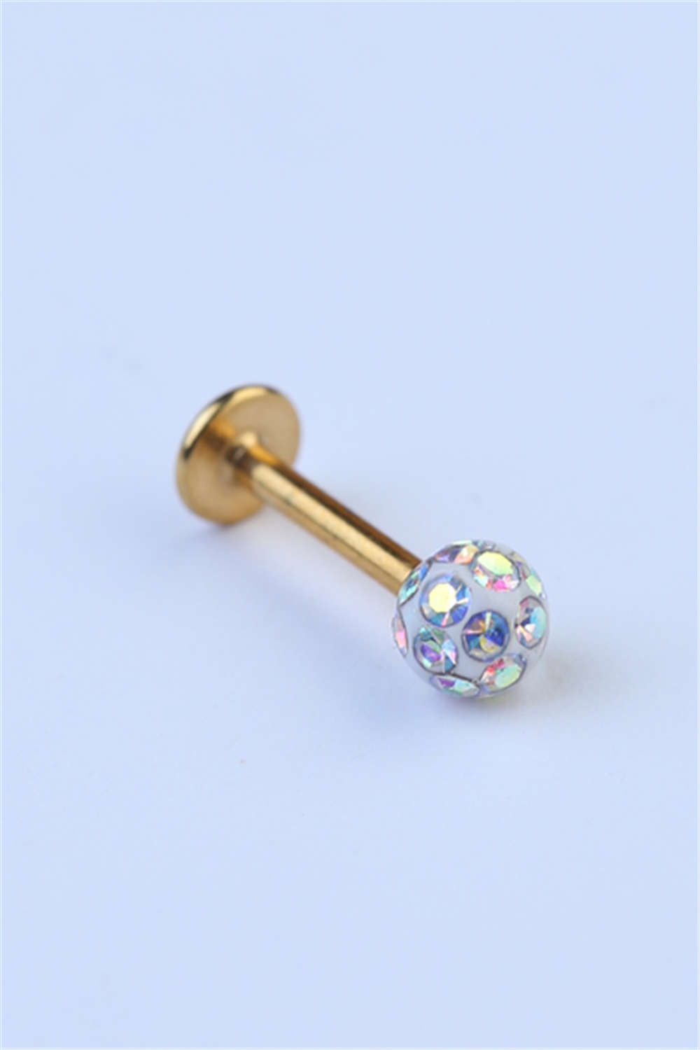 Disco Labret Gold Piercing