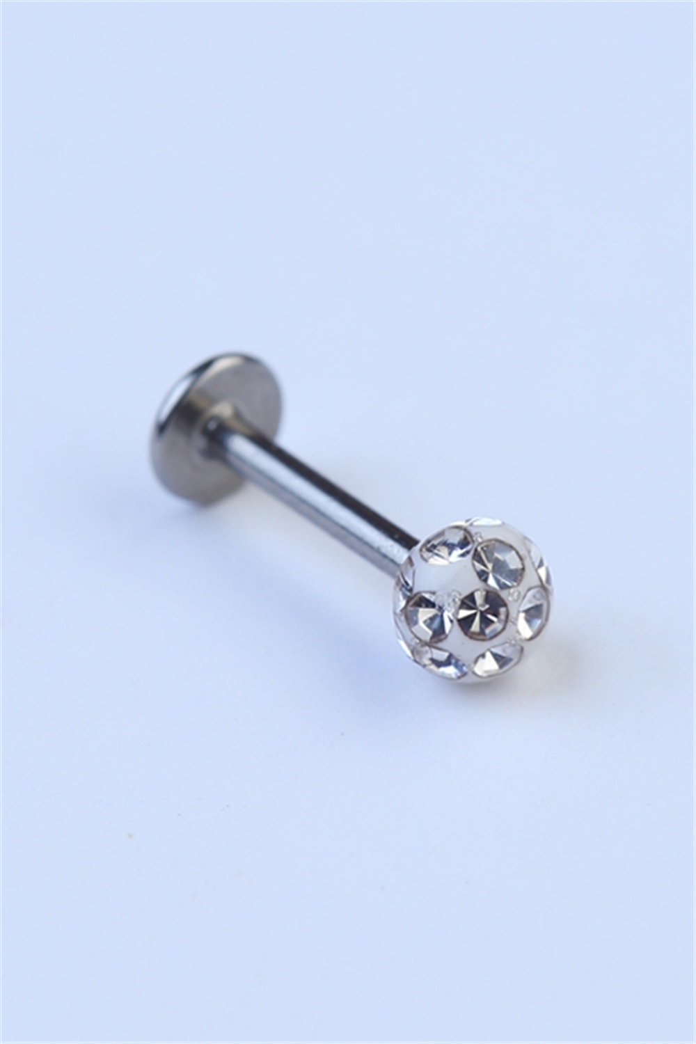 Disco Labret Silver Piercing