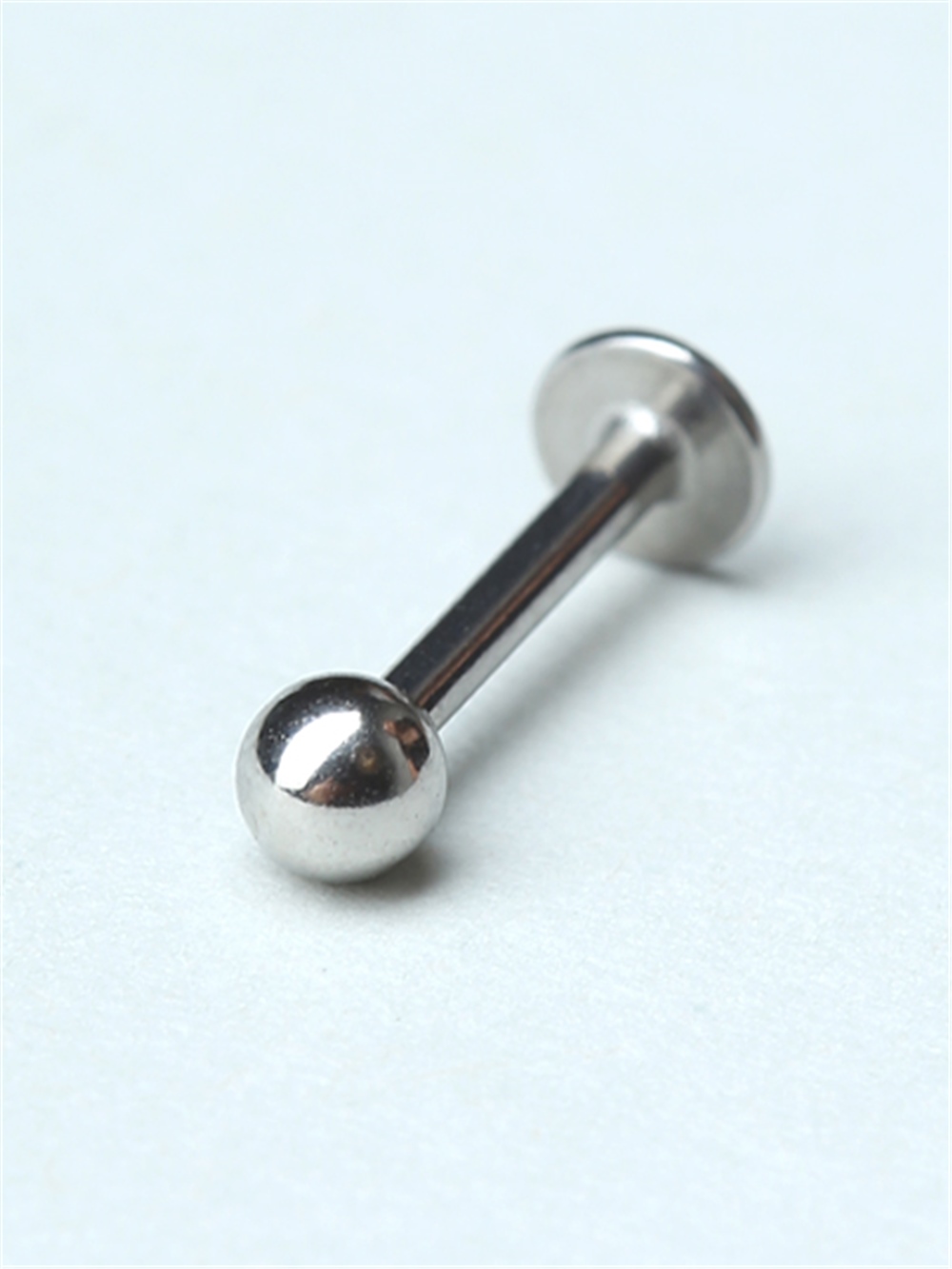 Düz Labret Silver Piercing