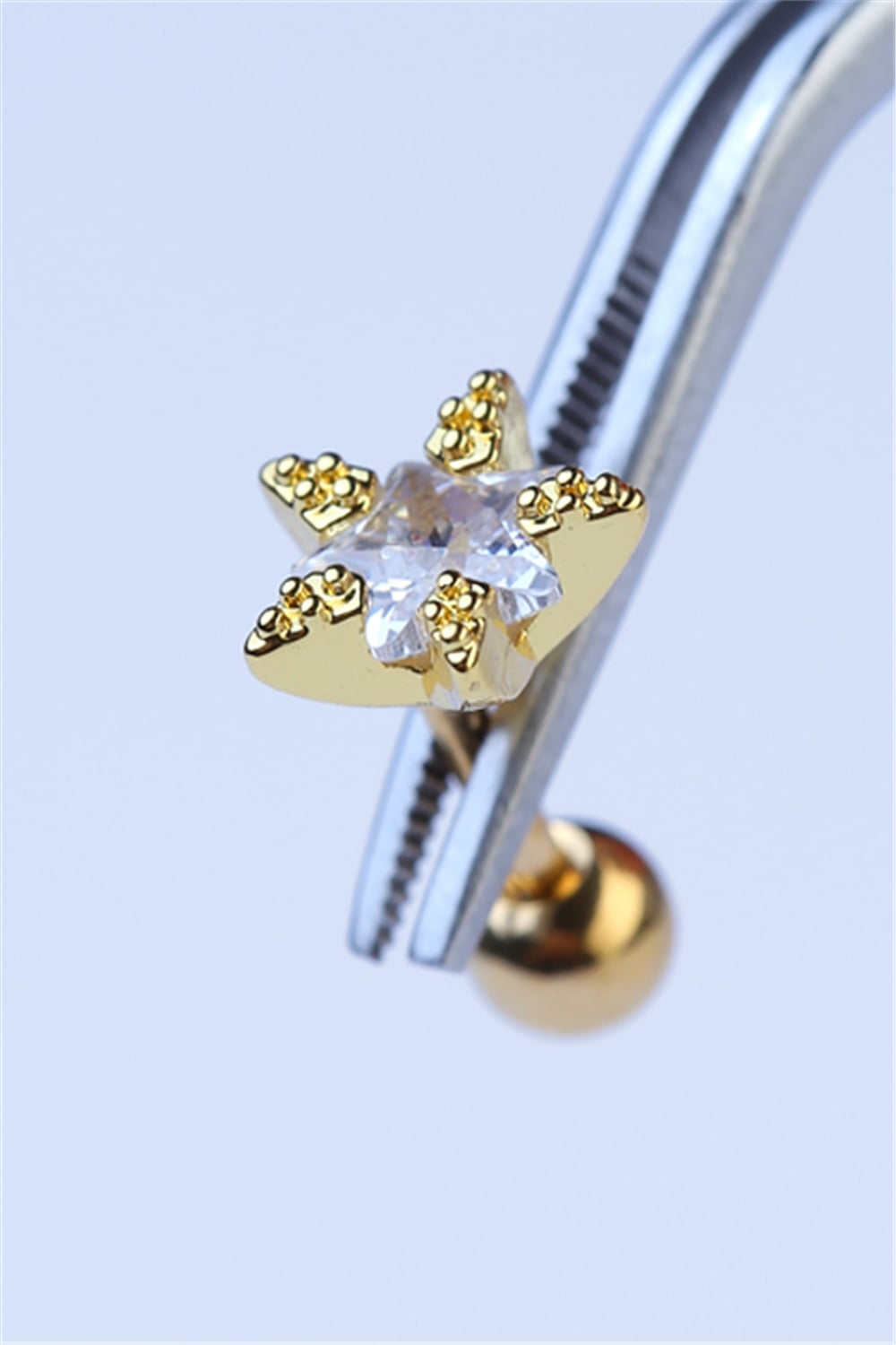 Lüks Star Gold Piercing