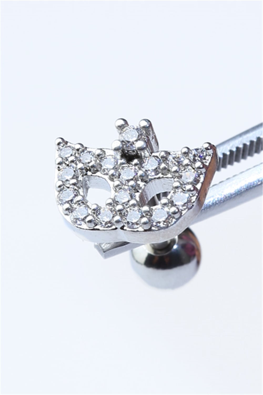Maske Silver Piercing