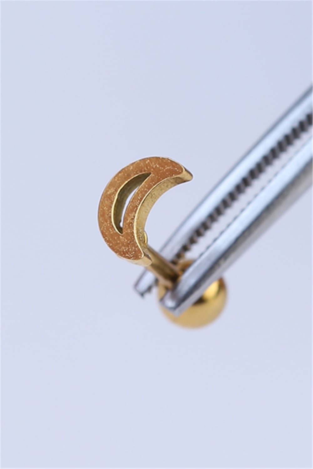 Midi Ay Silver Piercing