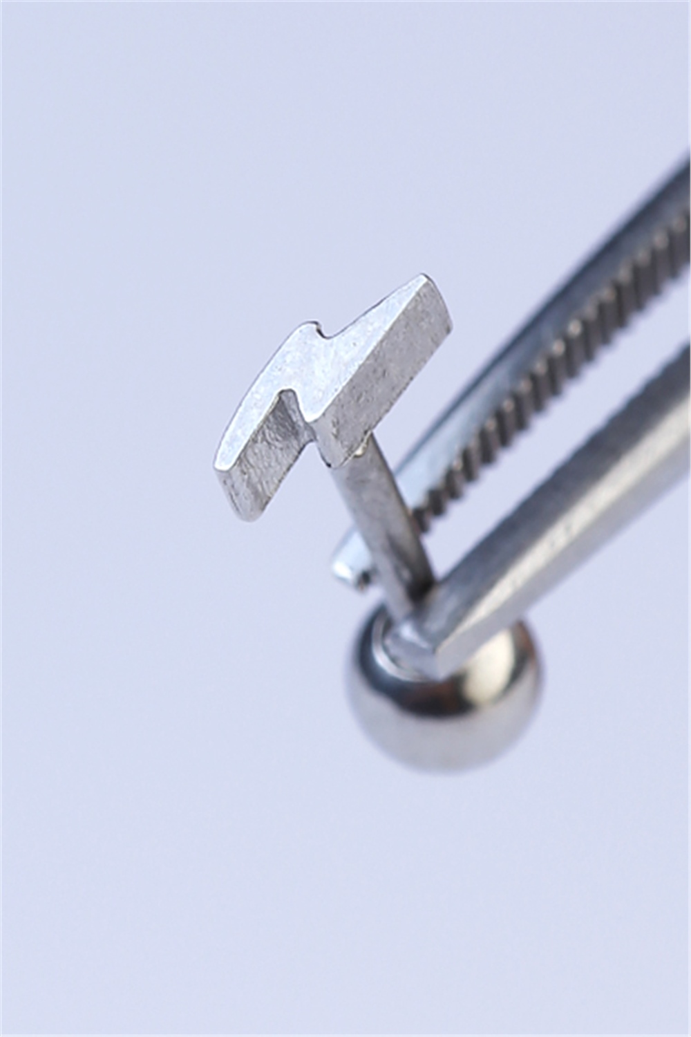 Midi Şimşek Silver Piercing