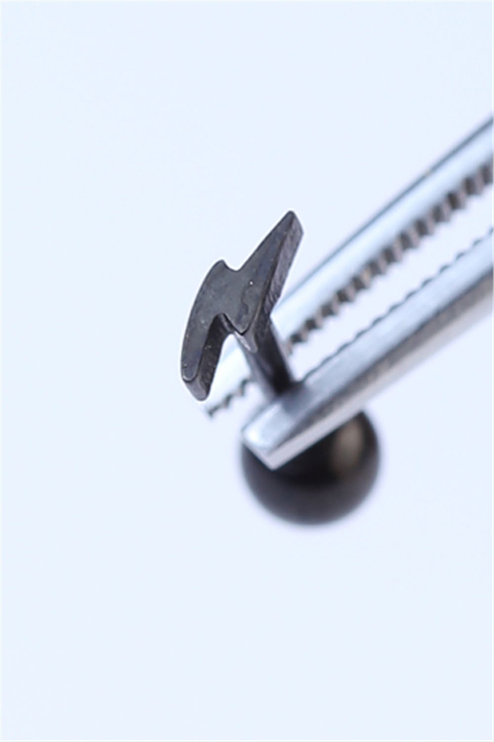 Midi Şimşek Siyah Piercing