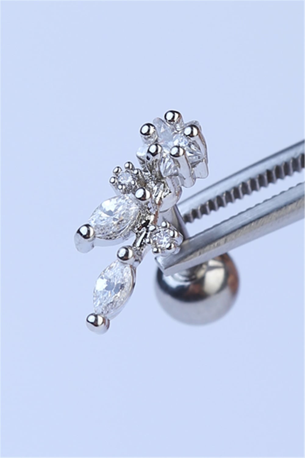 Rain Silver Piercing 