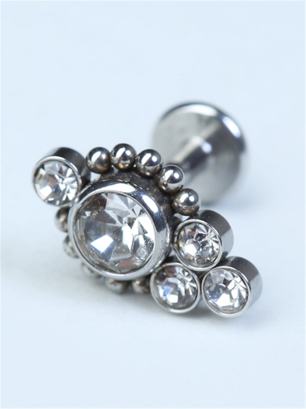 Retro Model Silver Piercing