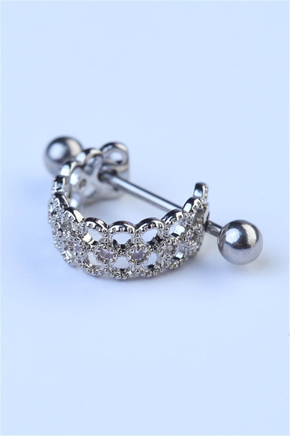 Sallantı Sepet Silver Piercing