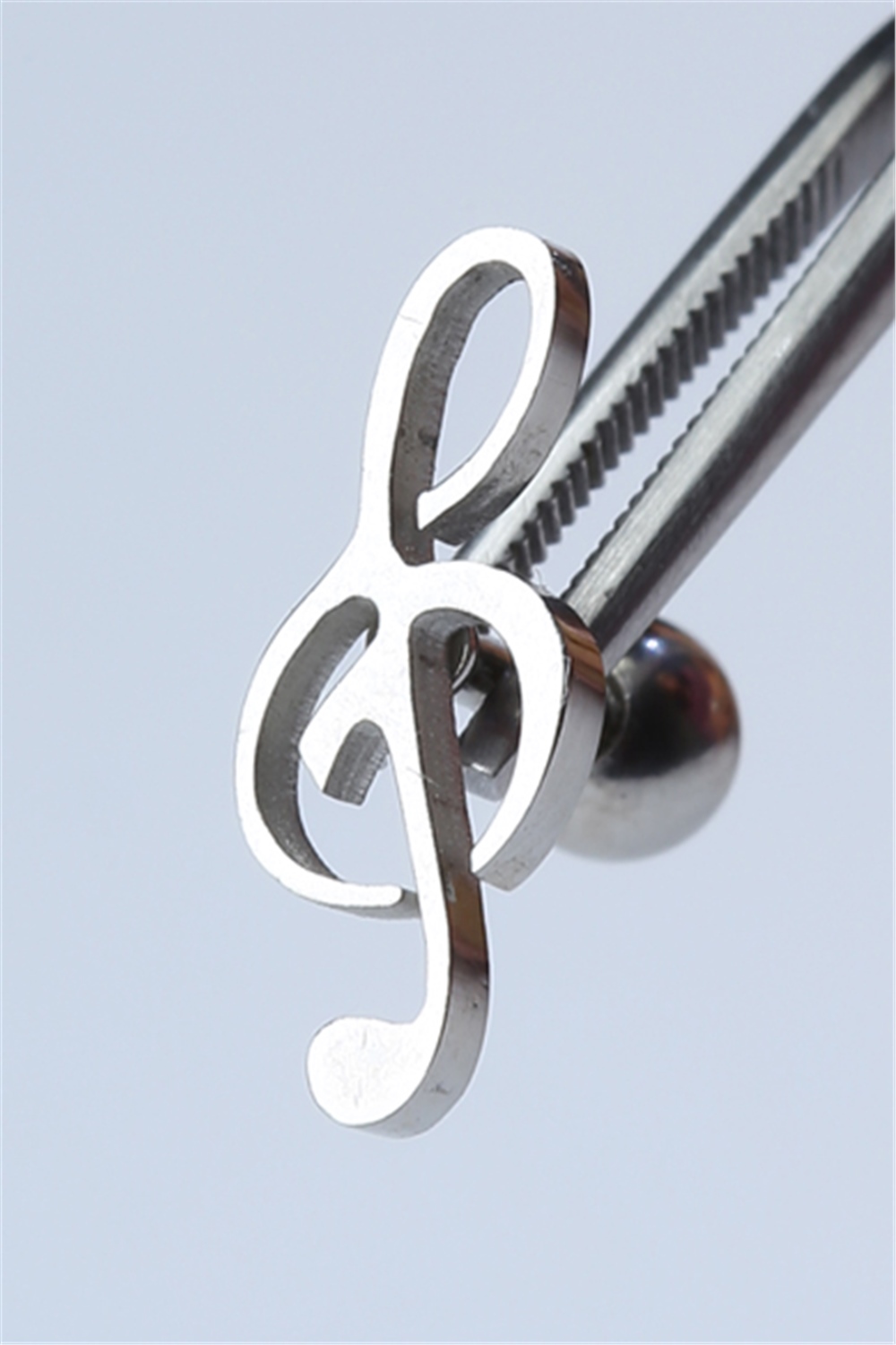 Sol Anahtarı Silver Piercing