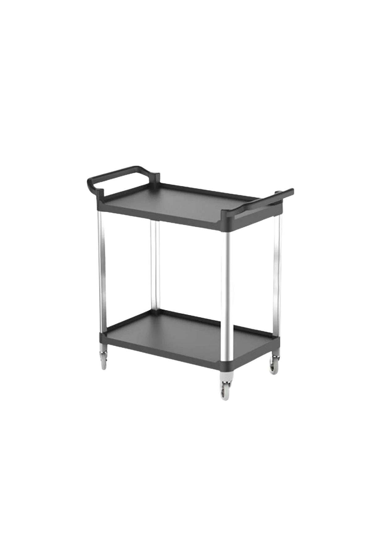 Plastik Servis Arabası 2 Katlı EMP.PSV.02