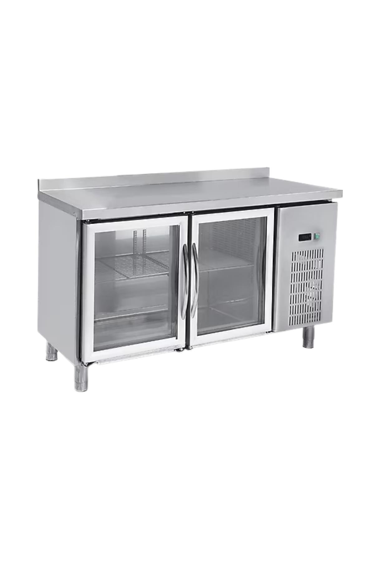 Camlı Tezgah Tip Buzdolabı (İki Kapılı) EMP.150.60.03