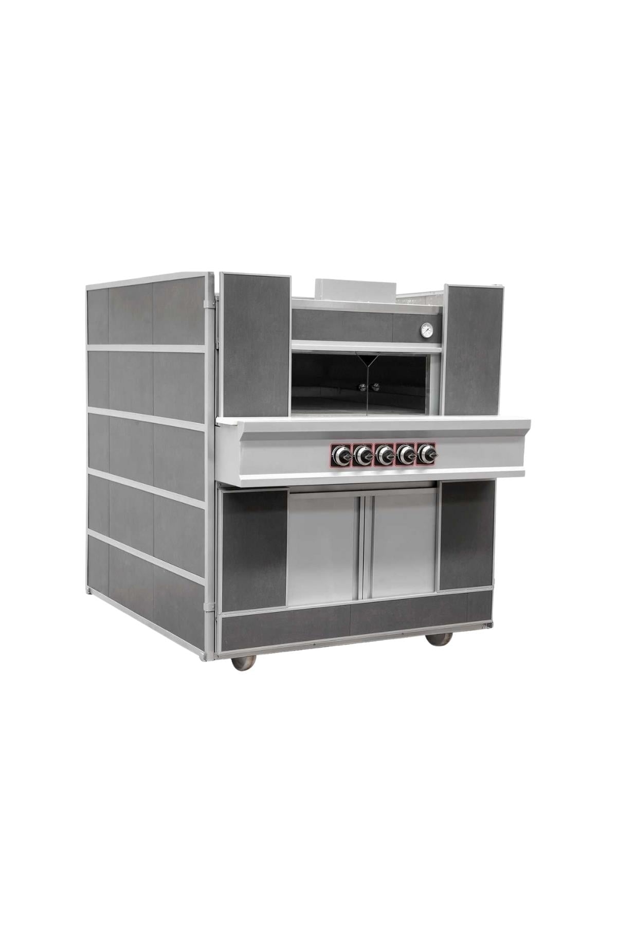 Gazlı Pide Lahmacun Fırını Emniyet Ventilli PLF.D2