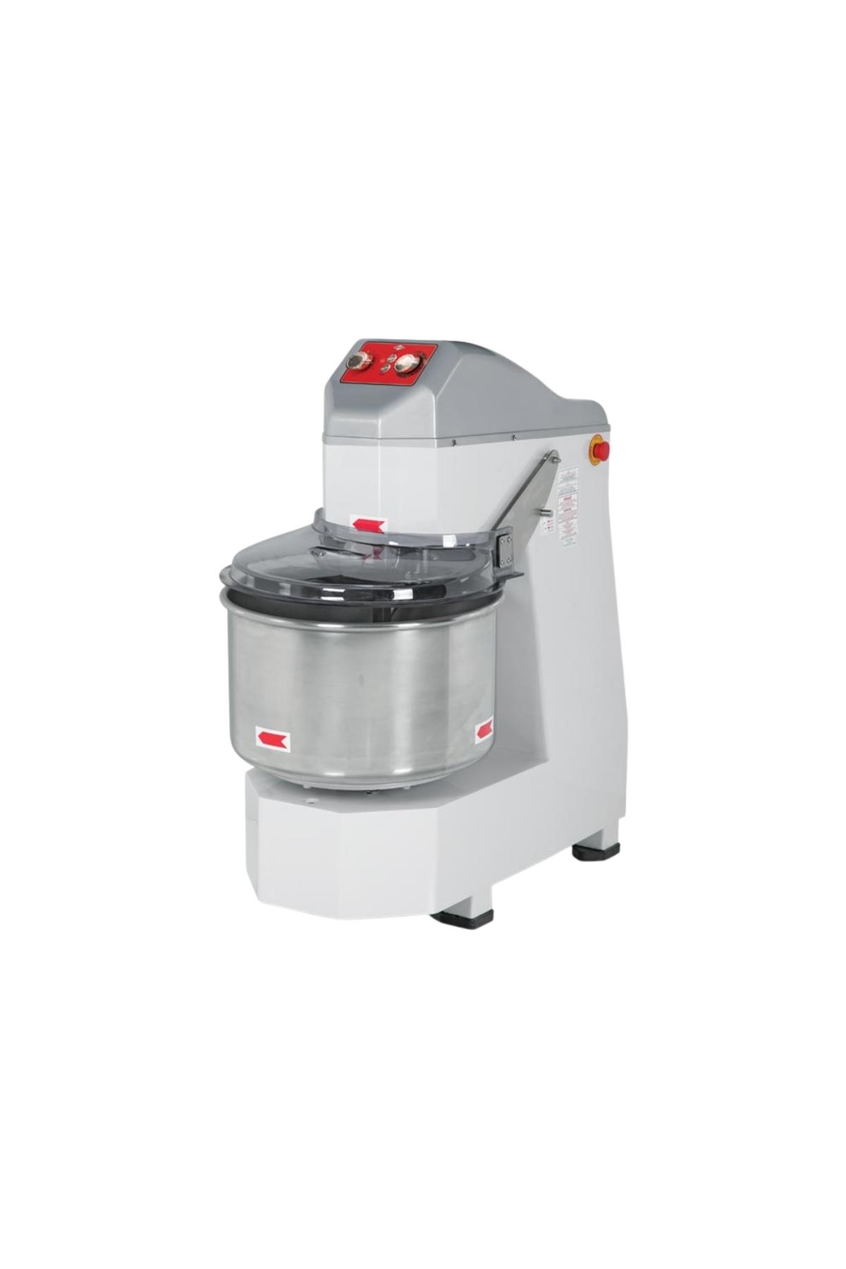 Tek Devirli Spiral Hamur Yoğurma Makinesi (Tekerlekli) 15 kg 380 V SH.05	