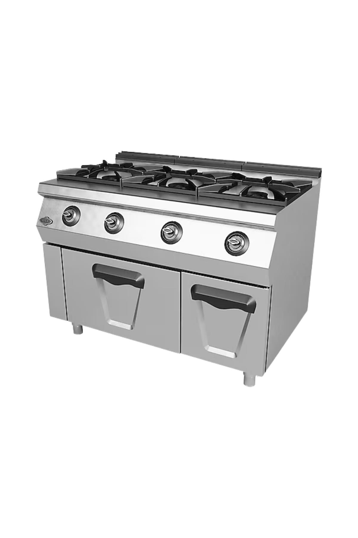 Gazlı Ocak 3 Brülörlü-Kuzineli EMP.PLS.7KG031