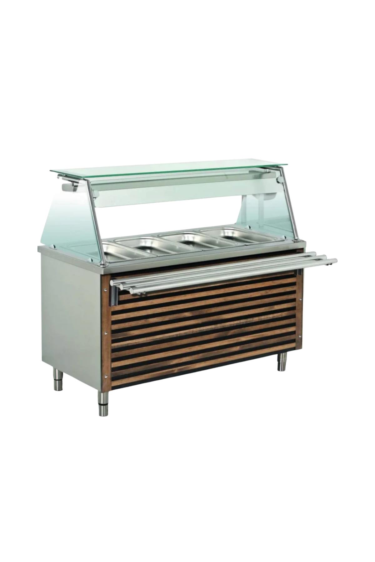 Servis Ünitesi Üst Raflı Sürgü Standlı EMP.BEN.31