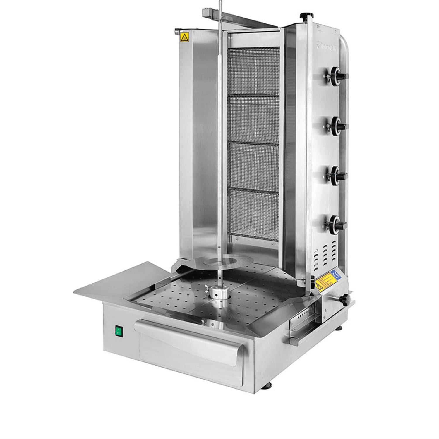 4 Lü Motorlu Döner Ocağı