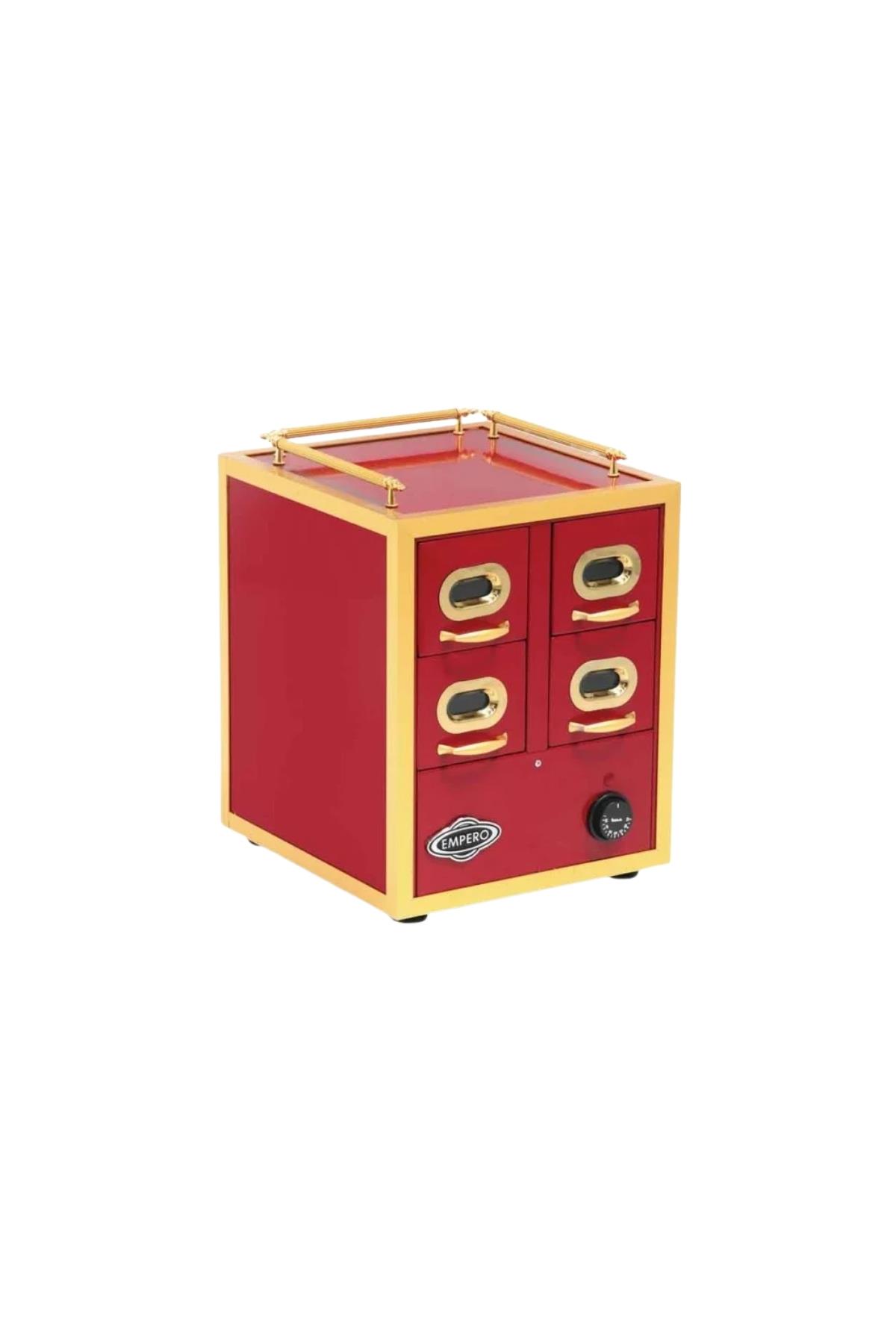 4 Çekmeceli Isıtmalı Kuruyemiş Ünitesi EMP.KU.01